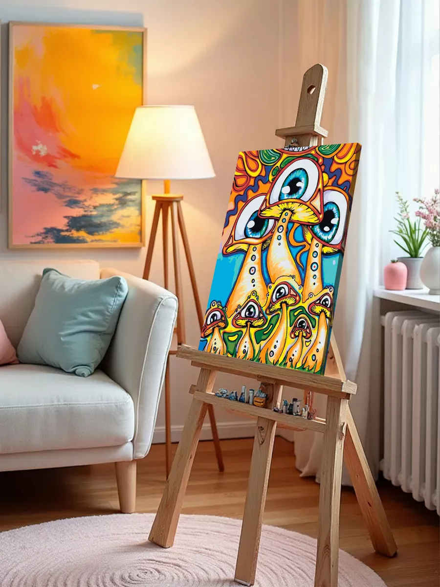 Картина по номерам «Психоделика» — картинка 9