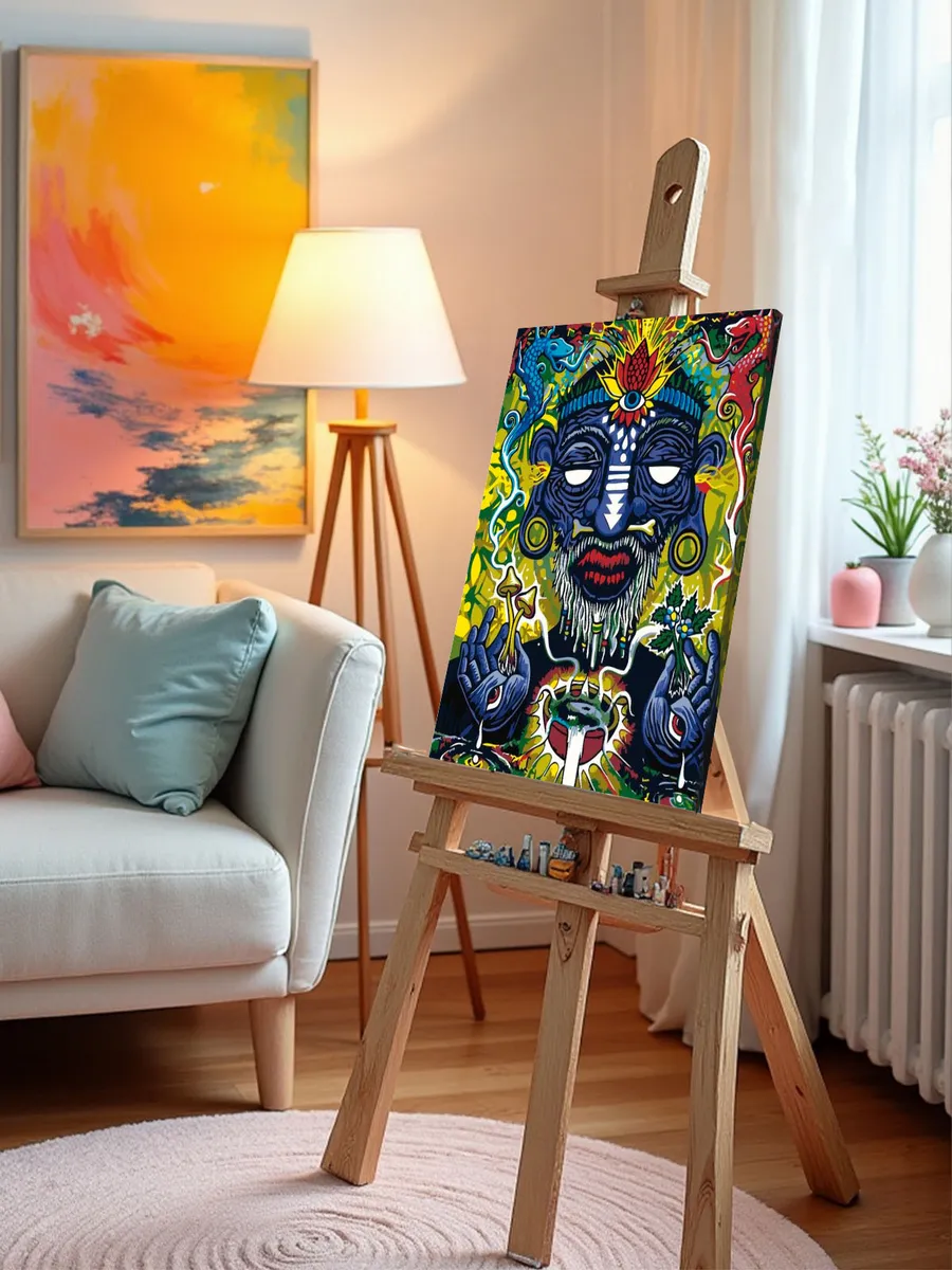 Картина по номерам «Шаман» — картинка 10