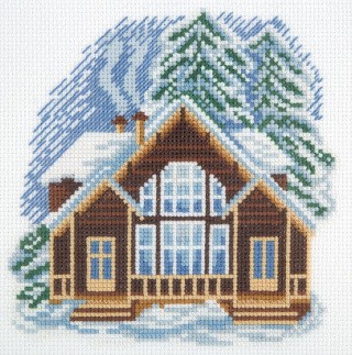 Набор для вышивания «Дом на Снежной улице»