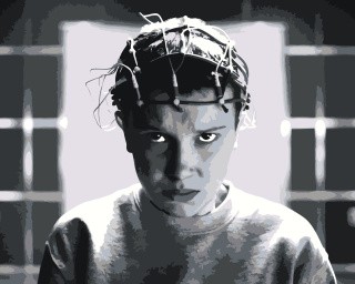 Картина по номерам «Очень странные дела ОСД Милли Бобби Браун»