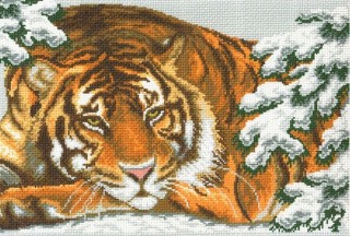 Рисунок на канве «Амурский тигр»
