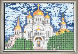 Рисунок на ткани «Свято-Троицкий Серафимо-Дивеевский женский монастырь»