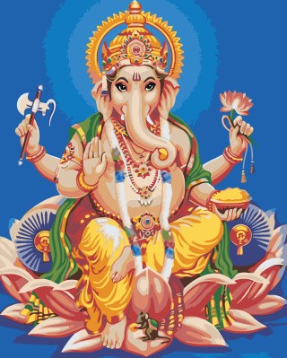 Картина по номерам «Ганеша» Картина по номерам «Ганеша»