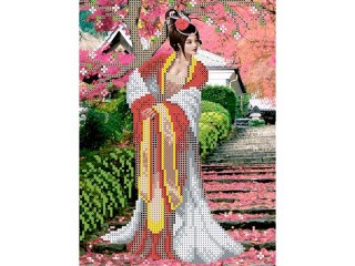 Набор вышивки бисером «Японский сад»