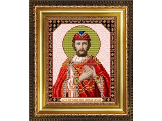 Рисунок на ткани «Святой Князь Владислав»