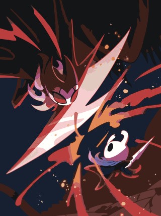 Картина по номерам Игра Hollow Knight Холлоу Найт