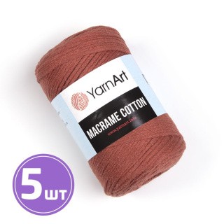 Пряжа YarnArt Macrame Cotton (785), терракот, 5 шт. по 250 г