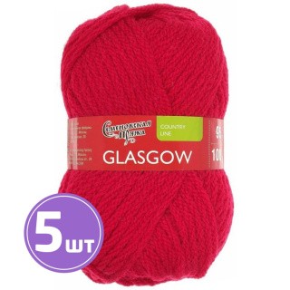 Пряжа Семеновская Glasgow (171), гвоздика 5 шт. по 100 г Пряжа Семеновская Glasgow (171), гвоздика 5 шт. по 100 г