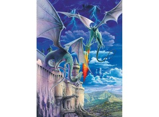 Пазлы «Огнедышащий дракон»