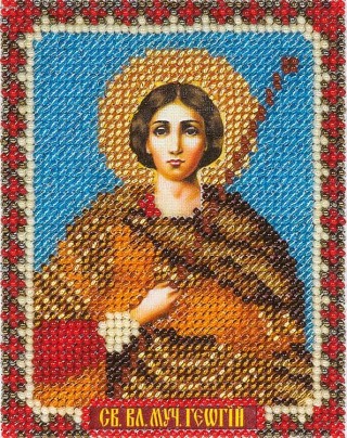 Набор для вышивания «Икона Святого Великомученика Георгия»