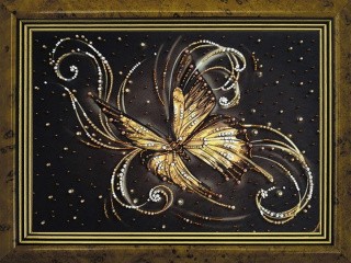 Набор для вышивания «Золотая бабочка»