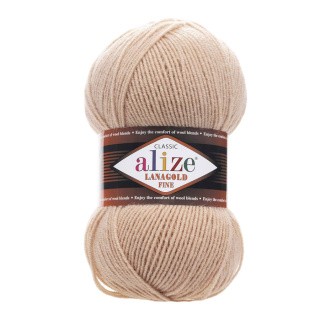 Пряжа ALIZE LanaGold Fine (Ализе Лана голд файн) (585), фрез, 5 шт. по 100 г Пряжа ALIZE LanaGold Fine (Ализе Лана голд файн) (585), фрез, 5 шт. по 100 г