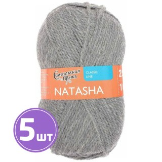 Пряжа Семеновская Natasha (744), светлый маренго 5 шт. по 100 г Пряжа Семеновская Natasha (744), светлый маренго 5 шт. по 100 г