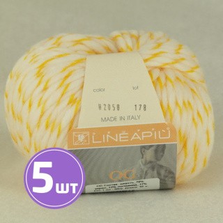 Пряжа LineaPIU OG (2058), мультиколор, 5 шт. по 50 г