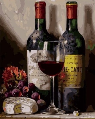 Картина по номерам «Натюрморт с вином» Картина по номерам «Натюрморт с вином»