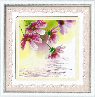 Алмазная вышивка «Ветка космеи» Алмазная вышивка «Ветка космеи»