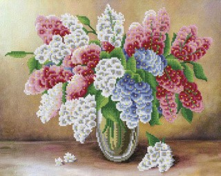 Алмазная вышивка «Сирень» Алмазная вышивка «Сирень»