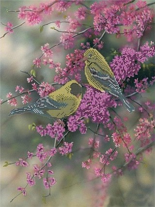 Рисунок на канве «Весенняя феерия» Рисунок на канве «Весенняя феерия»