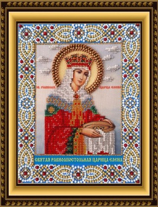 Рисунок на ткани «Святая Равноапостольная царица Елена»