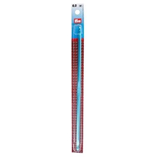 Крючок для тунисского вязания, двухсторонний, алюминий, 6 мм, 25 см, PRYM