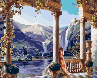 Картина по номерам «Античная женщина» Картина по номерам «Античная женщина»