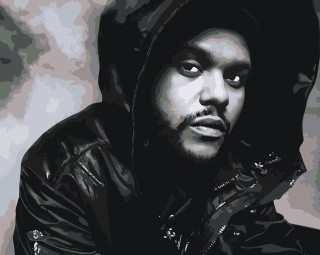 Картина по номерам «Музыкант The Weeknd Викенд 2»