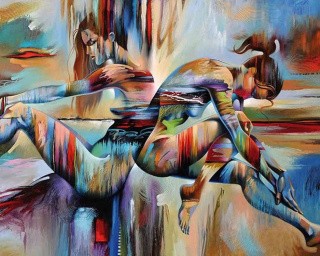 Картина по номерам «Абстрактные девушки» Картина по номерам «Абстрактные девушки»