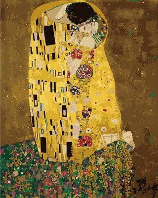 Картина по номерам «Поцелуй» Густава Климта