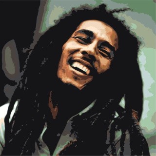 Картина по номерам «Bob Marley» Картина по номерам «Bob Marley»