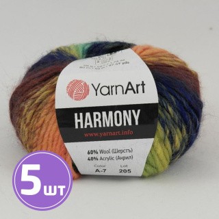 Пряжа YarnArt Harmony (7), мультиколор, 5 шт. по 50 г