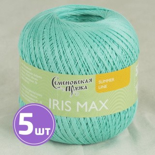 Пряжа Семеновская IRIS max (6990), светло-атлантический 5 шт. по 100 г Пряжа Семеновская IRIS max (6990), светло-атлантический 5 шт. по 100 г