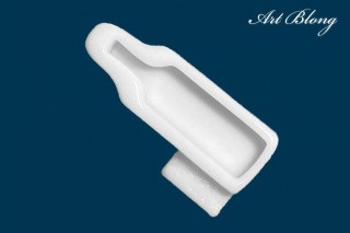 Молд №480 Брошь Бутылка (6,5 см), Art Blong Молд №480 Брошь Бутылка (6,5 см), Art Blong