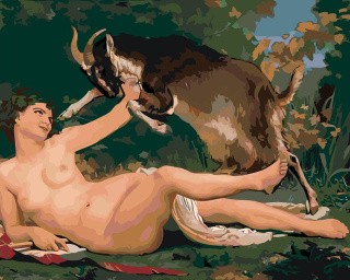 Картина по номерам «Вакханка» Картина по номерам «Вакханка»