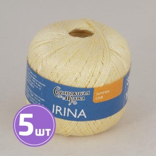 Пряжа Семеновская Irina (7504), шампанск.+В 5 шт. по 100 г Пряжа Семеновская Irina (7504), шампанск.+В 5 шт. по 100 г
