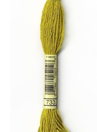 Мулине 8 м, Оливковый цв.