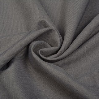 Ткань габардин, 1 м х 150 см, 150 г/м², цвет: светло-серый, TBY