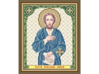 Рисунок на ткани «Святой Праведный Симеон Верхотурский»