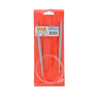 Спицы круговые, металл, 7 мм, 100 см, Visantia Спицы круговые, металл, 7 мм, 100 см, Visantia