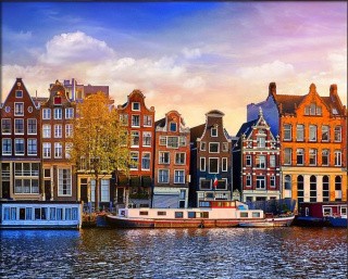 Алмазная вышивка «Амстердам»