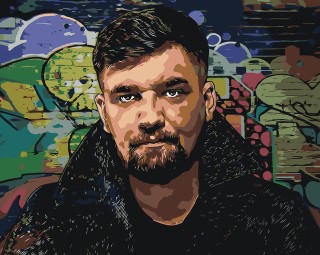 Картина по номерам «Рэпер Баста Василий Вакуленко 8» Картина по номерам «Рэпер Баста Василий Вакуленко 8»