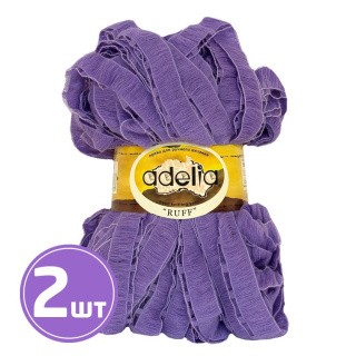 Пряжа Adelia RUFF (08), сиреневый, 2 шт. по 150 г Пряжа Adelia RUFF (08), сиреневый, 2 шт. по 150 г
