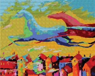 Алмазная вышивка «За счастьем» Алмазная вышивка «За счастьем»