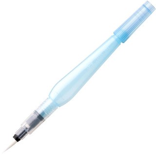 Кисть с резервуаром Aquash Brush 6 мм, круглая, короткая ручка, Pentel