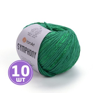Пряжа YarnArt SIMPHONY (Симфония) (2111), зелено-бирюзовый, 10 шт. по 50 г
