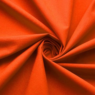 Ткань Тиси ВО смесовая, 10 м, 120 г/м2, цвет: 500 оранжевый, TBY