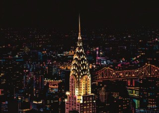 Скретч-картина «New York» (цветная)