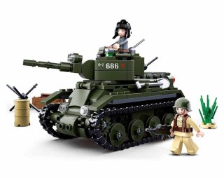 Конструктор «Вторая мировая война.Танк БТ», 347 деталей Конструктор «Вторая мировая война.Танк БТ», 347 деталей