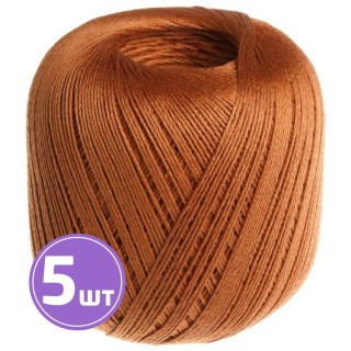 Пряжа Семеновская Lily (1077), красная глина 5 шт. по 100 г Пряжа Семеновская Lily (1077), красная глина 5 шт. по 100 г