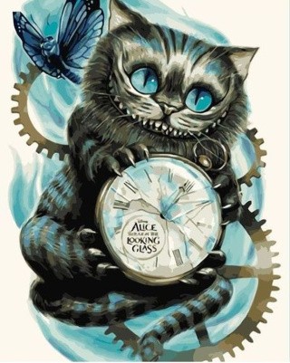 Картина по номерам «Чеширский кот» Картина по номерам «Чеширский кот»