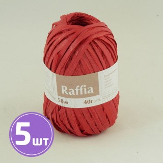 Пряжа ARTLAND Raffia (9), вишня, 5 шт. по 40 г Пряжа ARTLAND Raffia (9), вишня, 5 шт. по 40 г